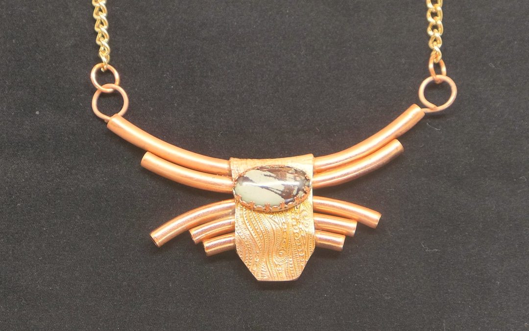 Copper and Bronze Necklace