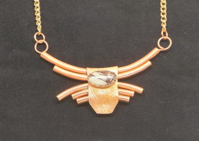Copper and Bronze Necklace
