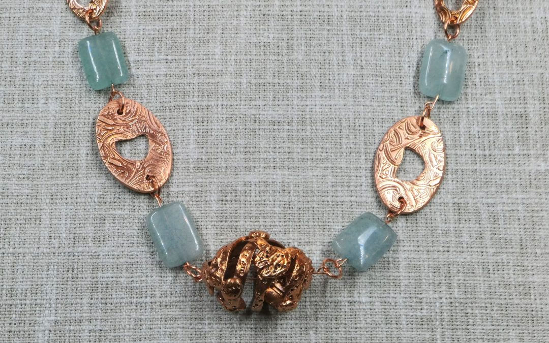 Copper Link Necklace