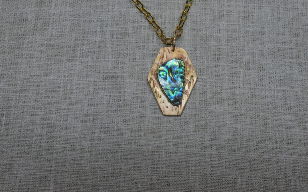 Bronze Abalone Pendant