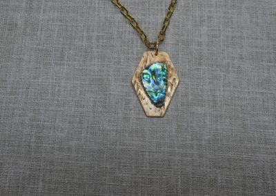 Bronze Abalone Pendant