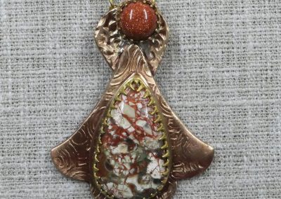 Bronze Jasper Pendant