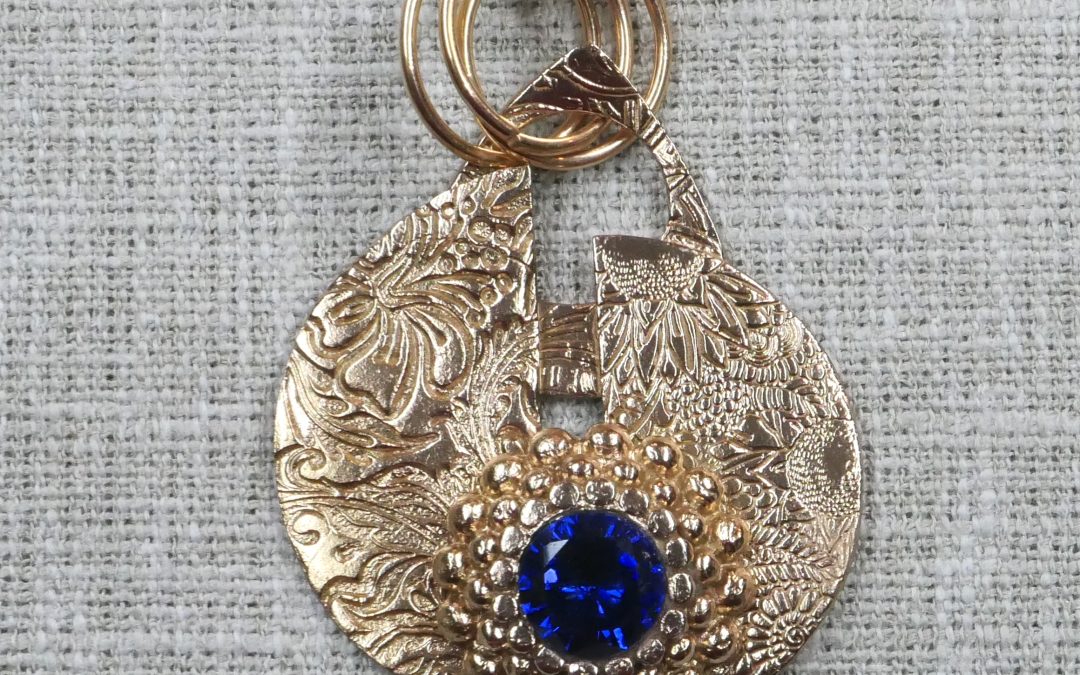Bronze Tanzanite Pendant