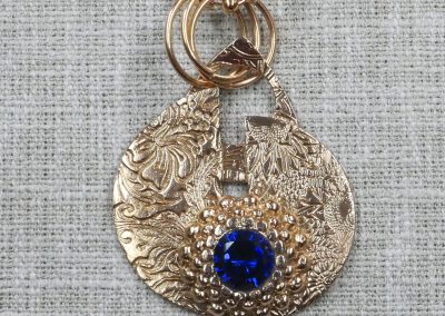 Bronze Tanzanite Pendant