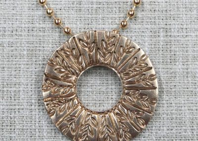 Bronze Mandala Pendant