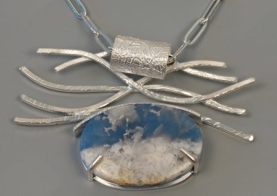 Dragon  Vein Agate Pendant